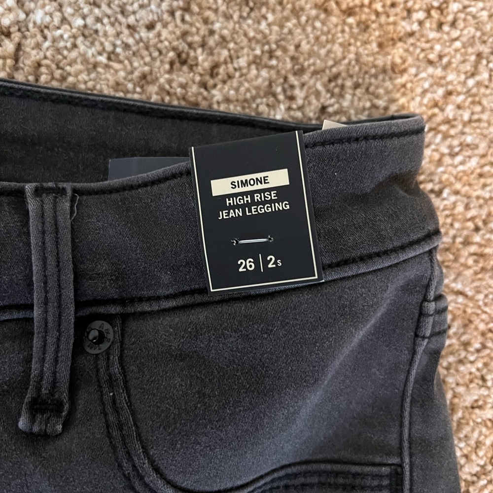 NWT Abercrombie & Fitch Simone high-rise Jean legging | 26S 2S